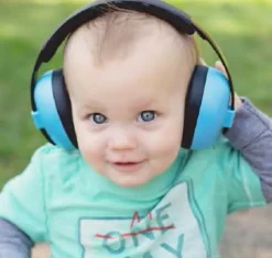 Online Høreværn 0-3 år - Ensfarvet