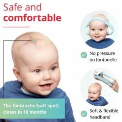 Sale Høreværn Muffy Baby 1-3 år - Blå