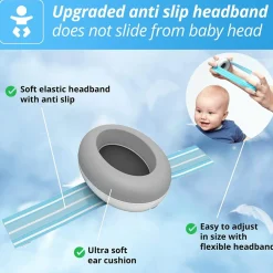 Sale Høreværn Muffy Baby 1-3 år - Blå