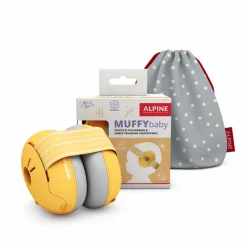 Best Høreværn Muffy Baby 1-3 år - Gul