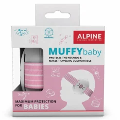 Outlet Høreværn Muffy Baby 1-3 år - Pink