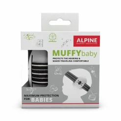 Clearance Høreværn Muffy Baby 1-3 år - Sort