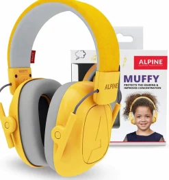 Best Høreværn Muffy Kids 5-12 år - Gul