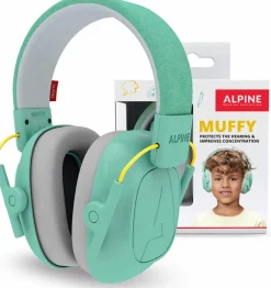 Clearance Høreværn Muffy Kids 5-12 år - Mint