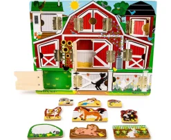 Hot Melissa & Doug Hvad gemmer lågen - Bondegård