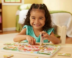 Hot Melissa & Doug Hvad gemmer lågen - Bondegård