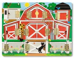 Hot Melissa & Doug Hvad gemmer lågen - Bondegård