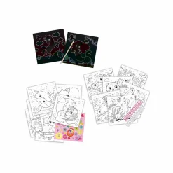 Online SES Creative 3-i-1 aktivitetsbog - Enhjørninger