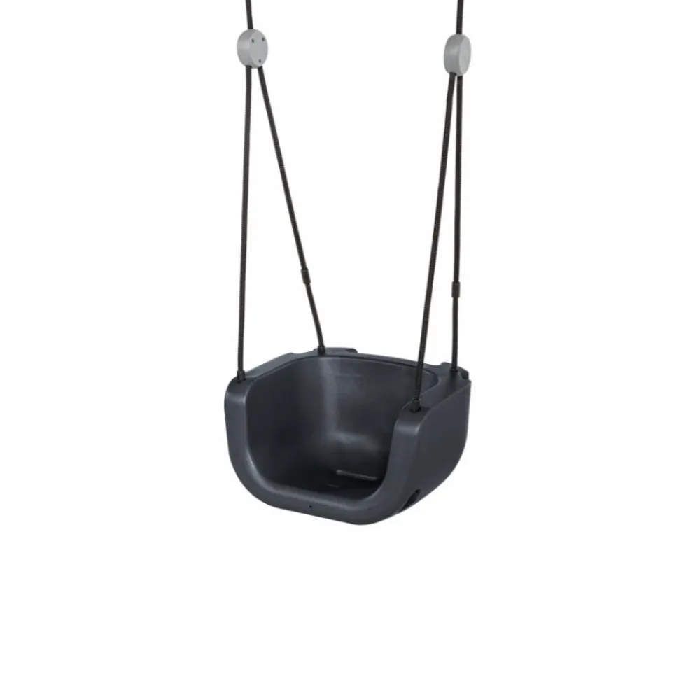 New DICE 3-i-1 babygynge - Antracit (sort reb)