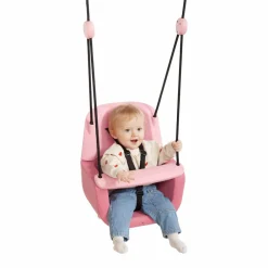 Sale DICE 3-i-1 babygynge - Lyserød (sort reb)