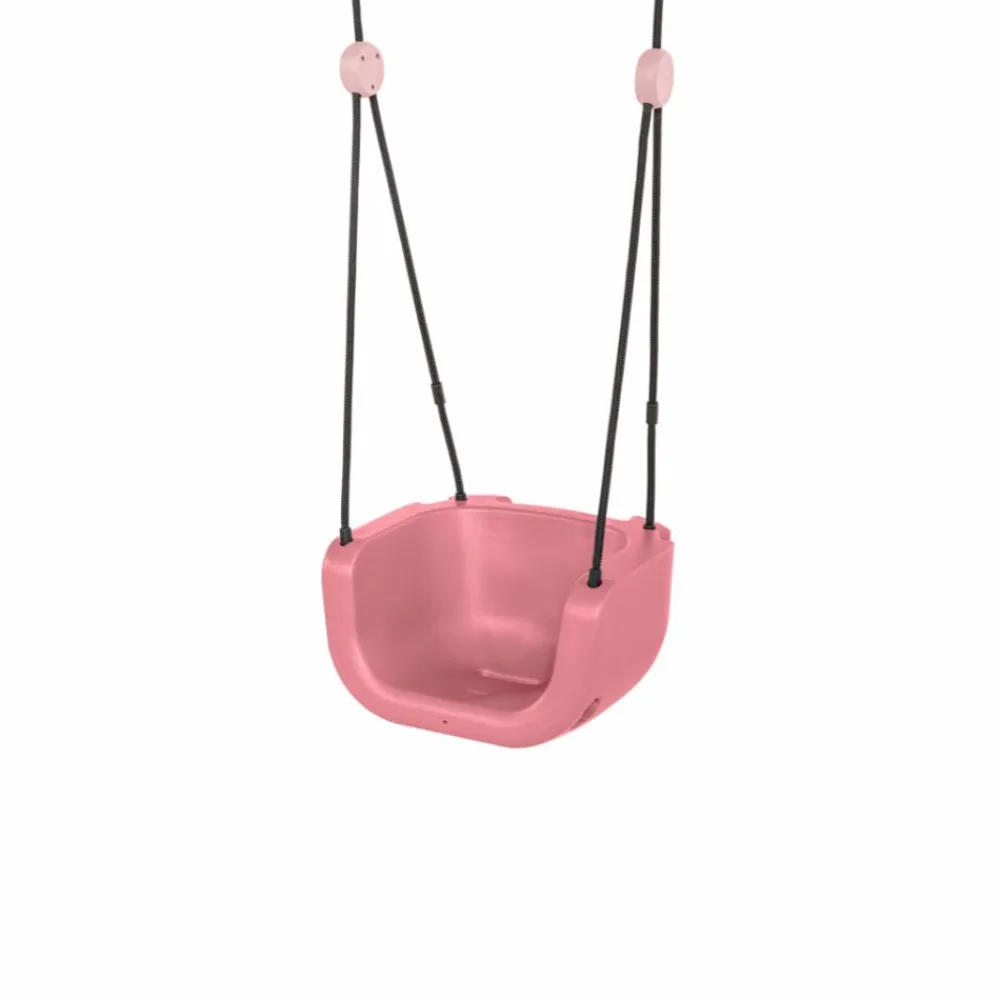 Sale DICE 3-i-1 babygynge - Lyserød (sort reb)