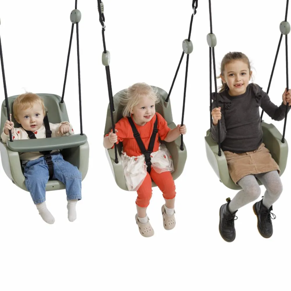 Sale DICE 3-i-1 babygynge - Lyserød (sort reb)