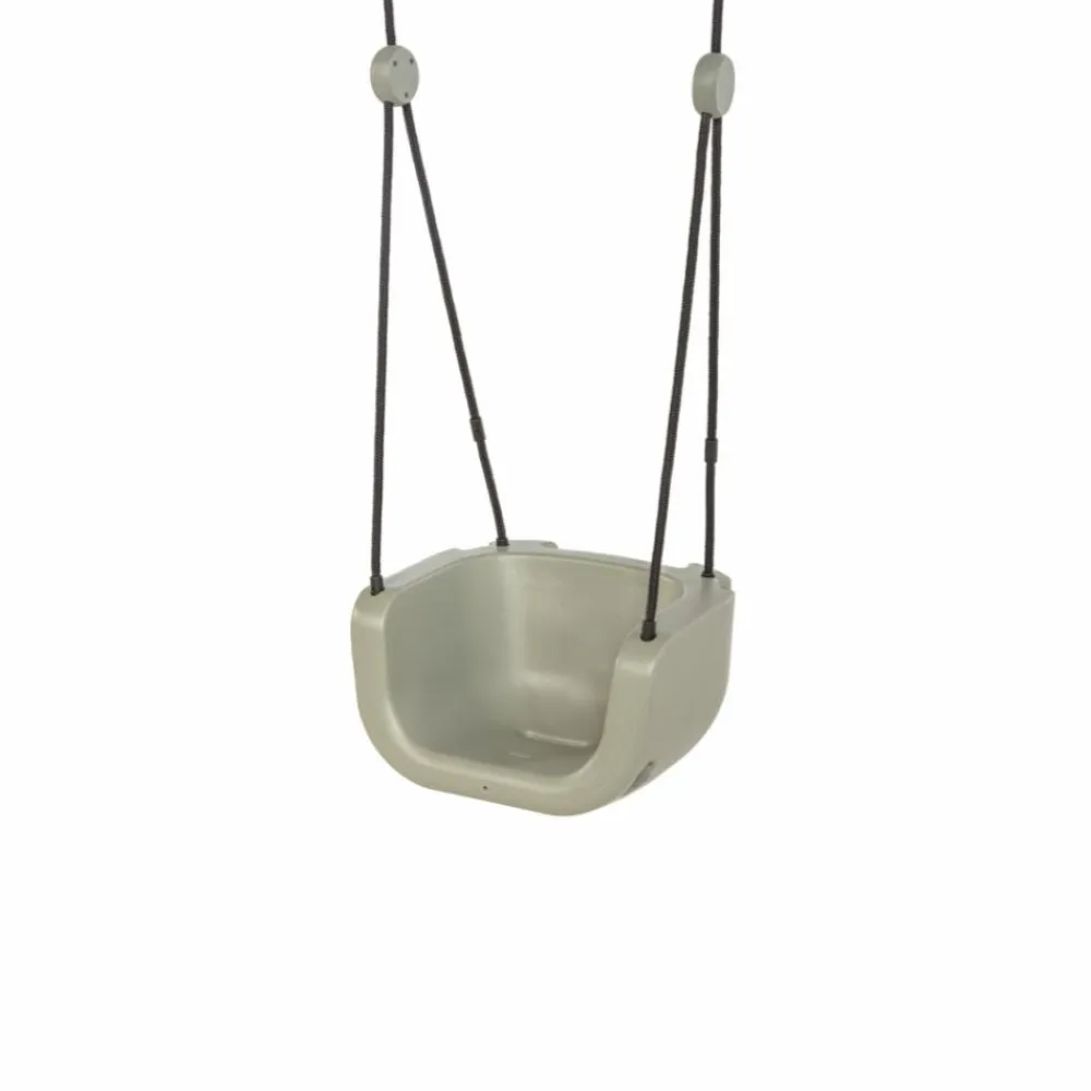 DICE 3-i-1 babygynge - Salviegrøn (sort reb)