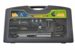 New National Geographic 2-i-1 begyndersæt - Teleskop & mikroskop