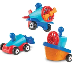 Learning Resources 3-i-1 byggesæt - Bil, båd & fly