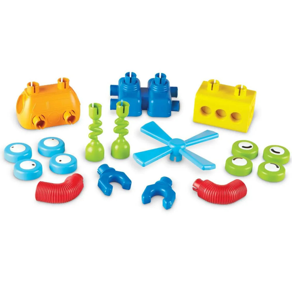 New Learning Resources 3-i-1 byggesæt - Robotfabrikken