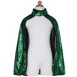 Great Pretenders 2-i-1 Grøn Drage/Ridder-kappe, str. 5-6 år