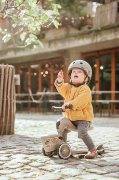 Scoot & Ride 2-i-1 Highwaykick 1 Lifestyle - Brown lines