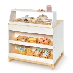 Discount 2-i-1 legekøkken & butik - Prunus (hvid)