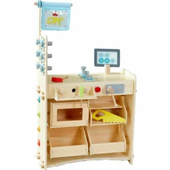 Discount Haba 3-i-1 legestation - Køkken, butik & værksted