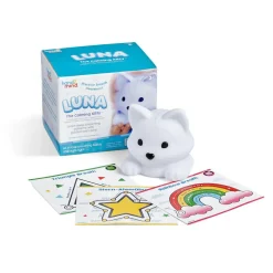 Best Learning Resources 2-i-1 natlampe og åndedrætsguide, Luna