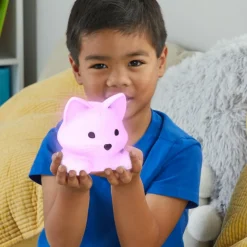 Best Learning Resources 2-i-1 natlampe og åndedrætsguide, Luna