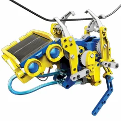 Hot 12-i-1 robotbyggesæt til solenergi, 230 dele