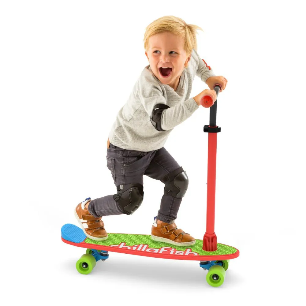 Outlet Chillafish 2-i-1 SkatieSkootie - Rød