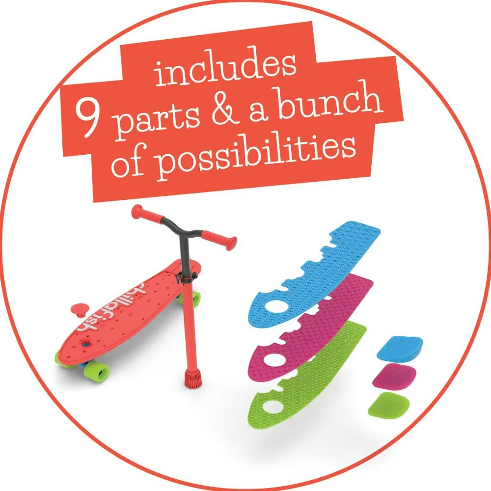 Outlet Chillafish 2-i-1 SkatieSkootie - Rød