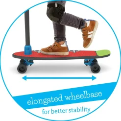 Outlet Chillafish 2-i-1 SkatieSkootie - Sort