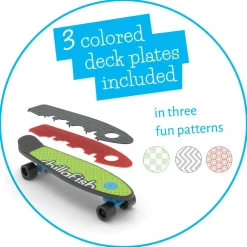 Outlet Chillafish 2-i-1 SkatieSkootie - Sort