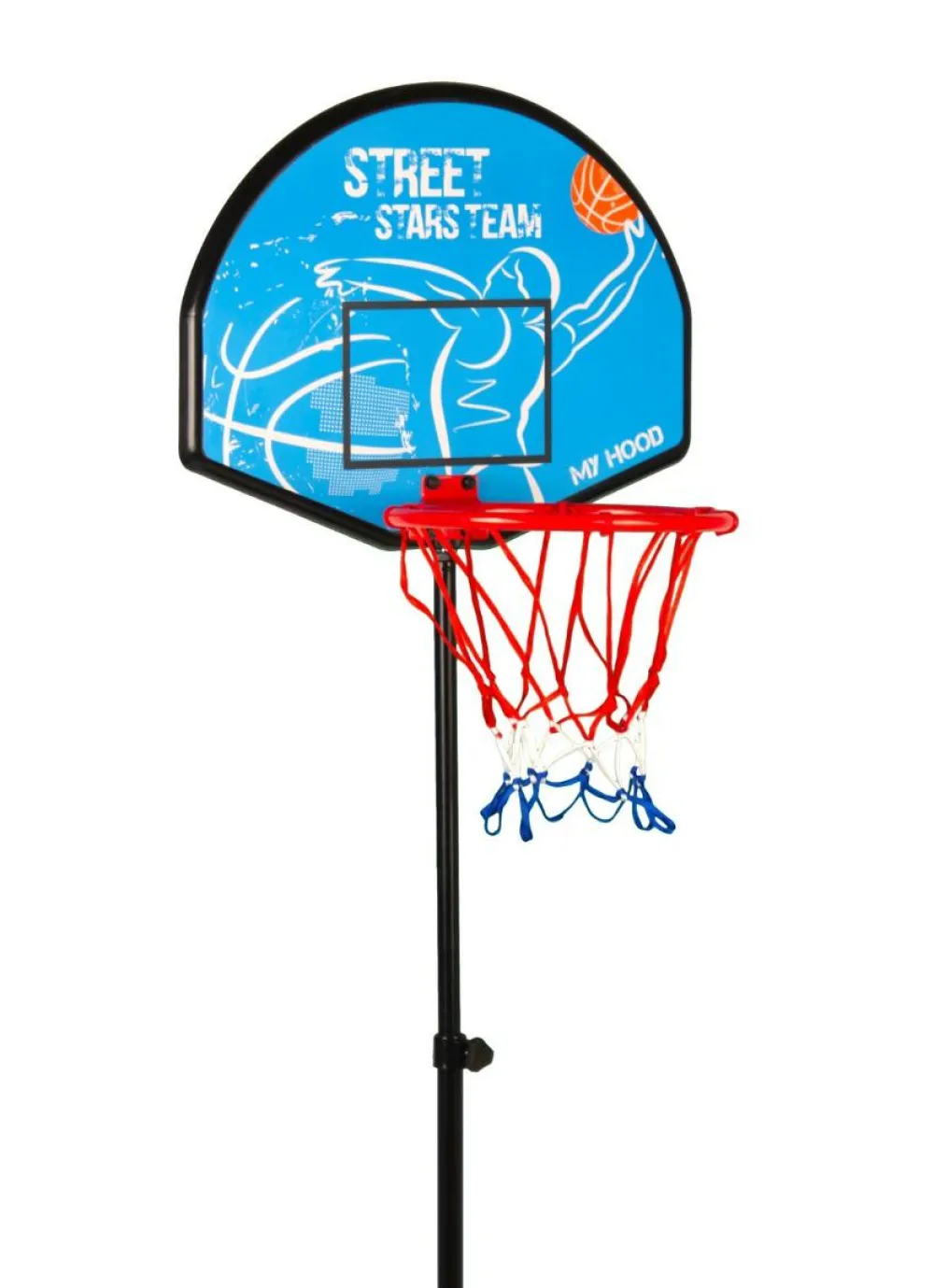 Discount My Hood 2-i-1 stander m. basketkurv og dartskive