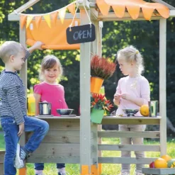 Clearance 4-i-1 udendørs legestation