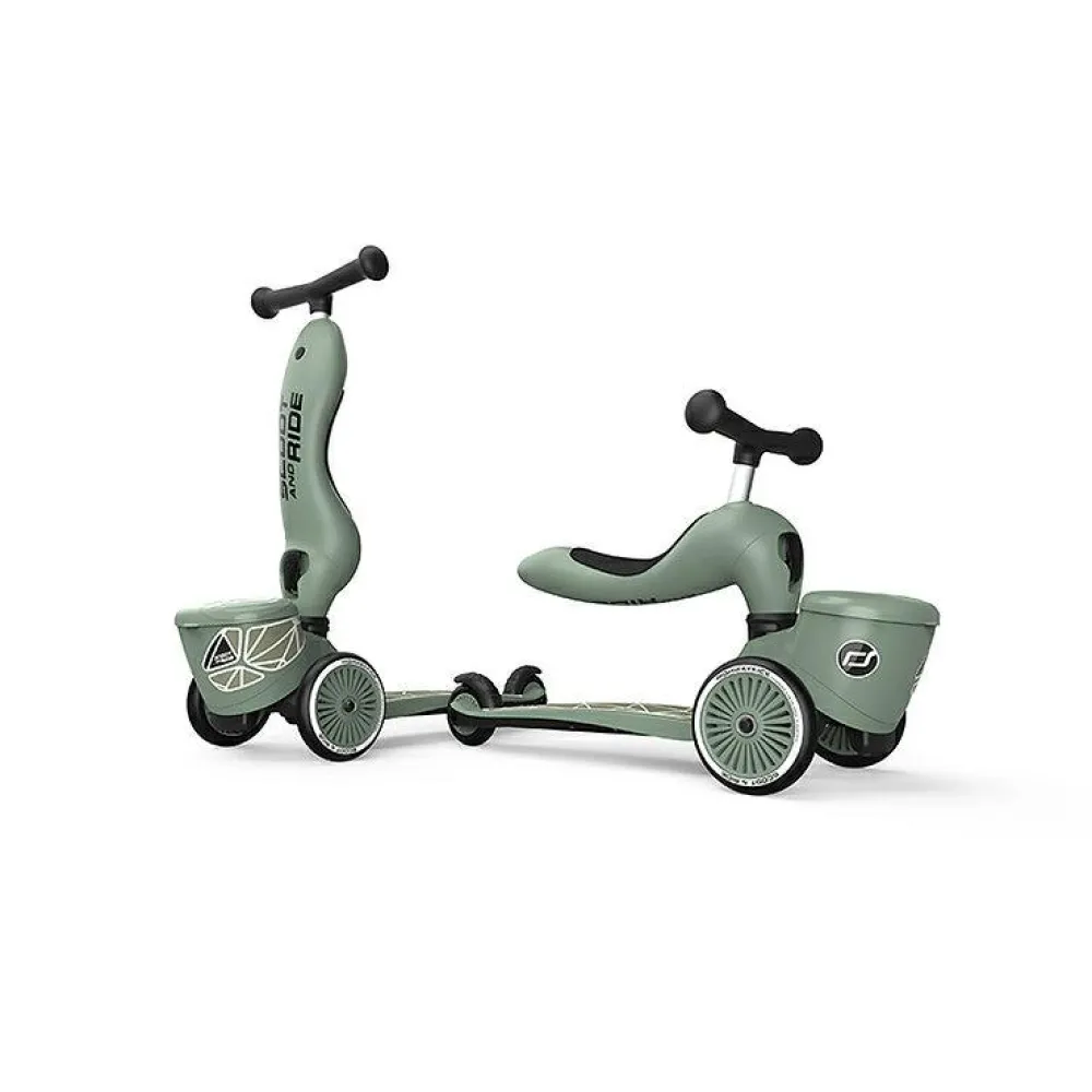 Discount Scoot & Ride 2-in-1 - Highwaykick 1 Lifestyle - Green lines