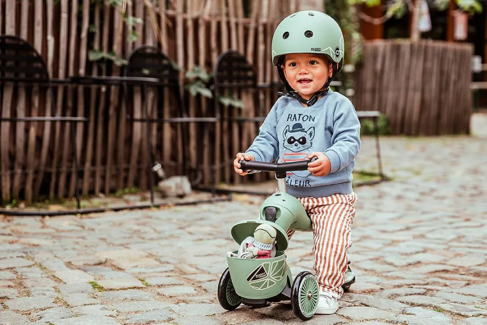 Discount Scoot & Ride 2-in-1 - Highwaykick 1 Lifestyle - Green lines