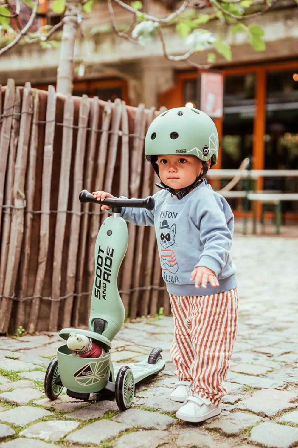 Discount Scoot & Ride 2-in-1 - Highwaykick 1 Lifestyle - Green lines