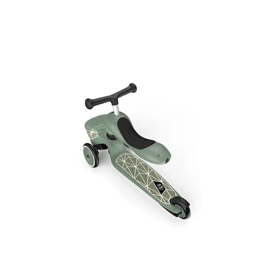 Discount Scoot & Ride 2-in-1 - Highwaykick 1 Lifestyle - Green lines