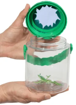 Discount InsectLore Insektglas m. net i låget - Ø10,5 cm