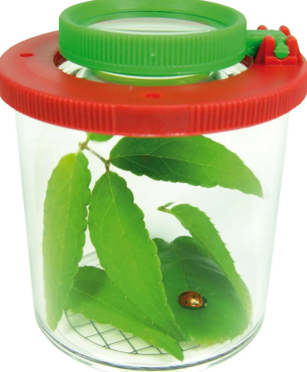 Clearance Insektglas med forstørrelsesglas, Ø 6 cm.