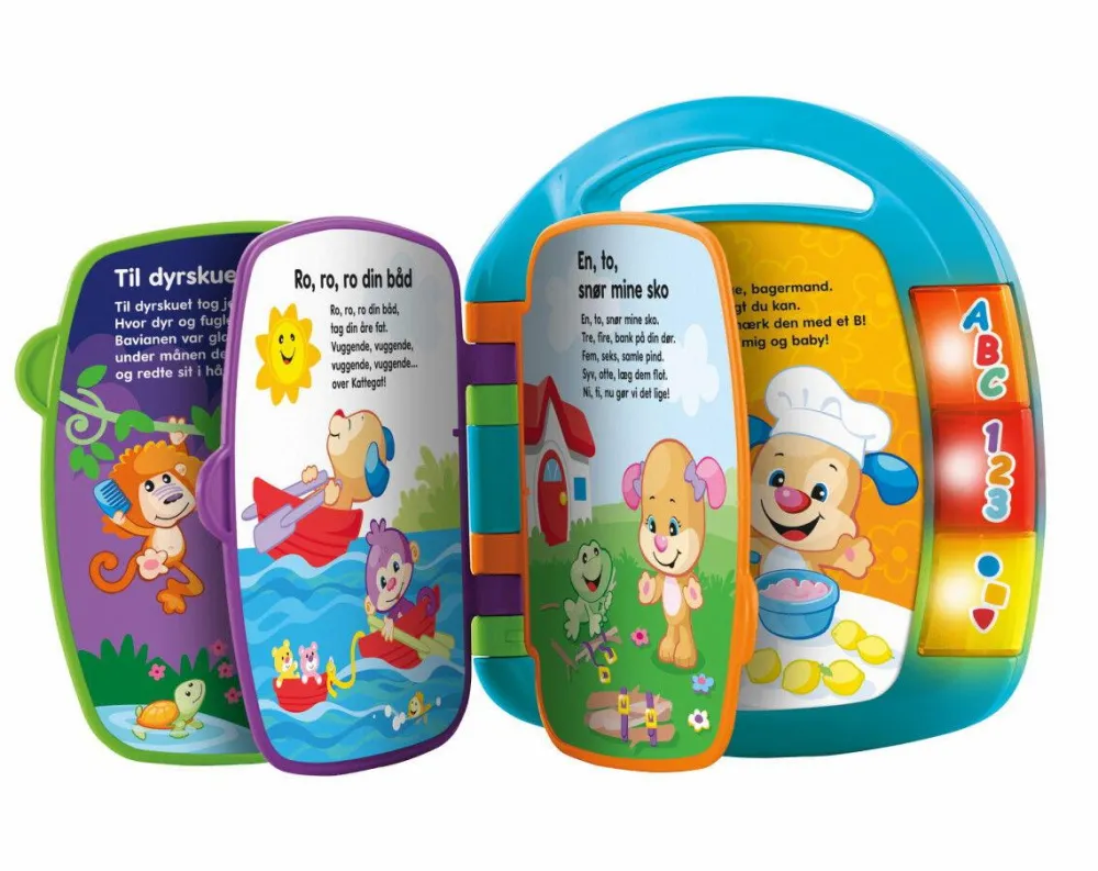Fisher-Price Interaktiv bog - Nu rimer vi