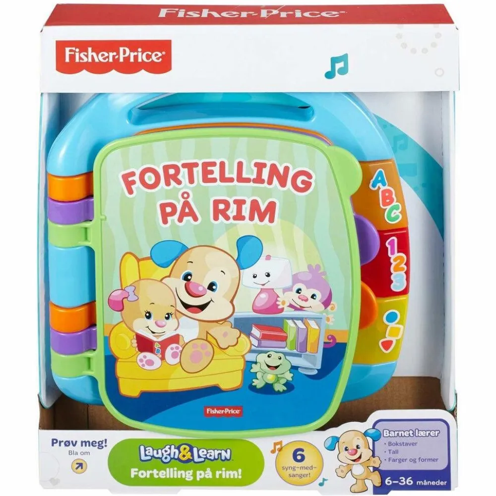 Fisher-Price Interaktiv bog - Nu rimer vi