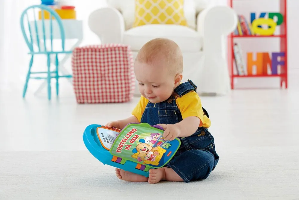 Fisher-Price Interaktiv bog - Nu rimer vi