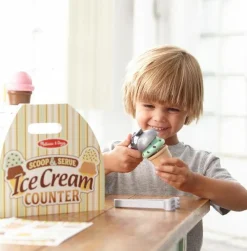 Sale Melissa & Doug Iscafé i træ