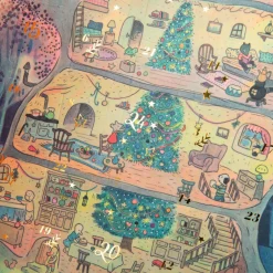 Discount Moulin Roty Julekalender - Den store familie