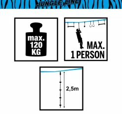 Best Jungle Line tilbehør - Klatrereb