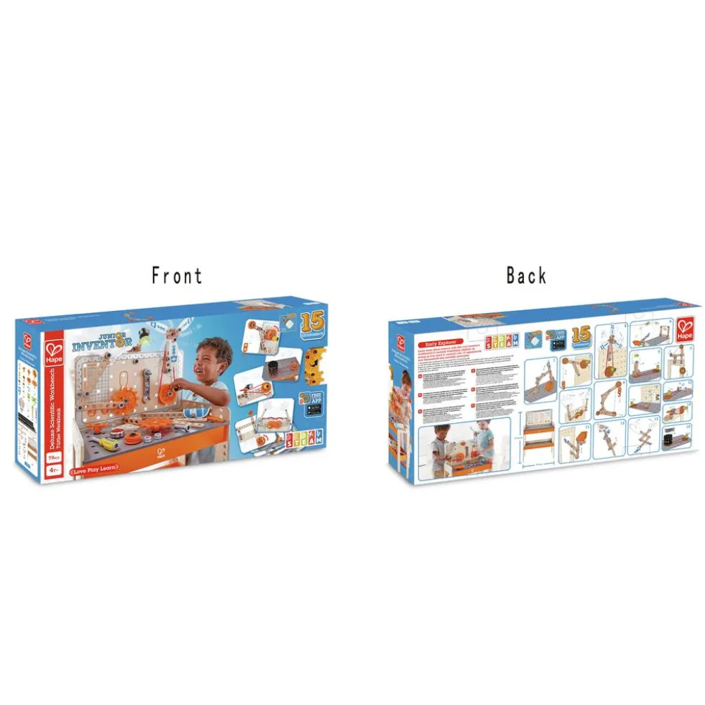Sale Hape Junior Opfinder - Deluxe værktøjsbænk