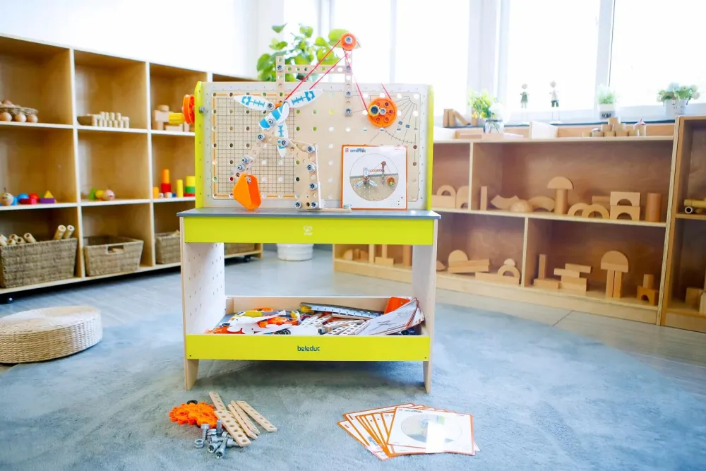 Sale Beleduc Junior Opfinder - Værktøjsbænk (Institutionsegnet)