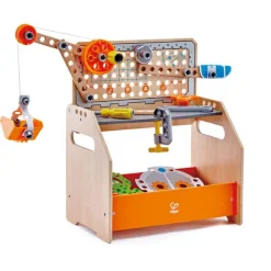 Sale Hape Junior Opfinder - Værktøjsbord m. eksperimenter