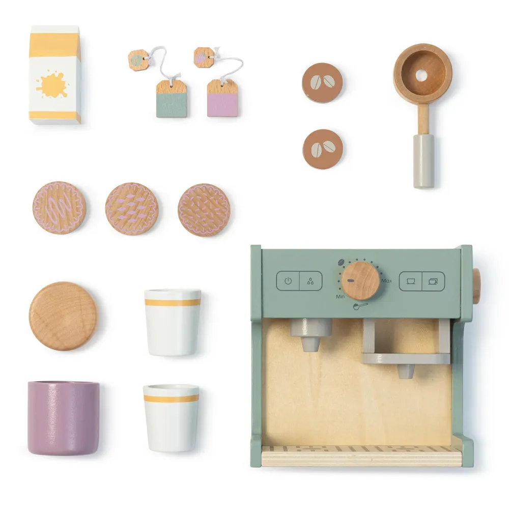 New Kaffemaskine, 14 dele