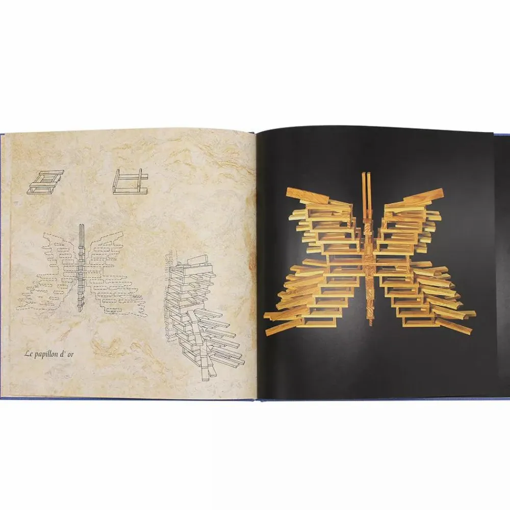 Clearance KAPLA inspirationsbog - Blå (Øvet)